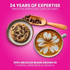 Whole Beans Coffee Medium Roast Master Blend 32oz (1-Pack) – 100% Mexican Arabic