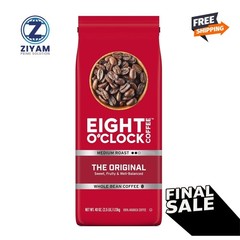 Eight O’Clock Coffee Whole Bean, The Original, 40 Ounce