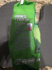 Green Mountain Coffee Roasters Breakfast Blend Whole Bean Coffee Bagged 180z