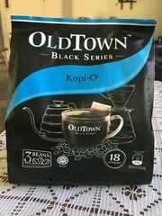 Black Coffe-O OLD TOWN Black Series 18 Sachets x 10g