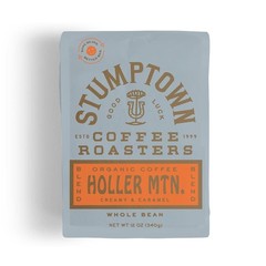 12oz Holler Mountain Organic Whole Bean Coffee – Citrus, Caramel, Hazelnut Notes