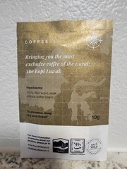 Kopi Luwak Coffee Indonesia Edition (10g) CoffeeBoys