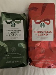 Starbucks 2025 Christmas Blend- 2 X 1 Lb Bags