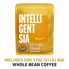 Coffee, USDA Organic Light Roast Whole Bean Coffee, 100% Arabica Coffee – El …