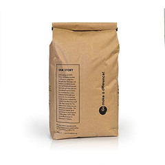 Coffee 5Lb Fair Trade Organic Mexican Chiapas Medium Roast Whole Beans
