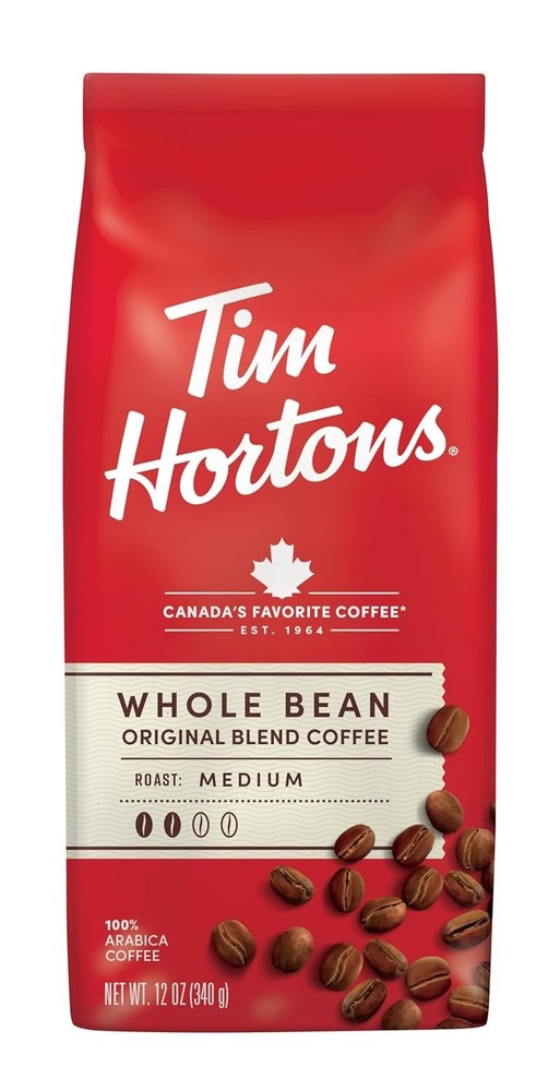 Whole Bean Medium Roast Coffee – 100% Arabica, 12 Ounce Bag – Kosher Certified