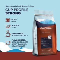 Juan Valdez Sierra Nevada Origin Whole Bean Dark Roast 16 oz Premium Coffe