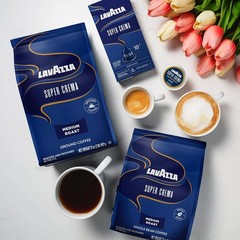 Lavazza Super Crema Whole Bean Coffee Espresso Arabica and Robust Pack of 1