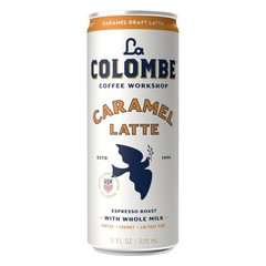 La Colombe Coffee, Caramel Draft Latte, 11 fl oz Cans 11 Fl Oz (Pack of 12)