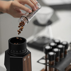 Single Dose Coffee Bean Storage Tubes, 8 Pcs, Coffee Bean Cellars with One-Way E