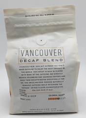 VERVE Coffee Roasters VANCOUVER Blend DECAF Medium Roast Whole Bean 12 oz