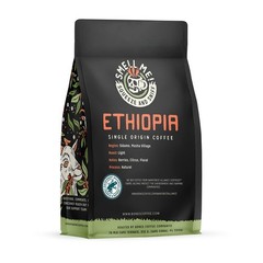 Ethiopia Single-Origin, Citrus, Floral and Berries Notes, Whole Coffee Beans,…