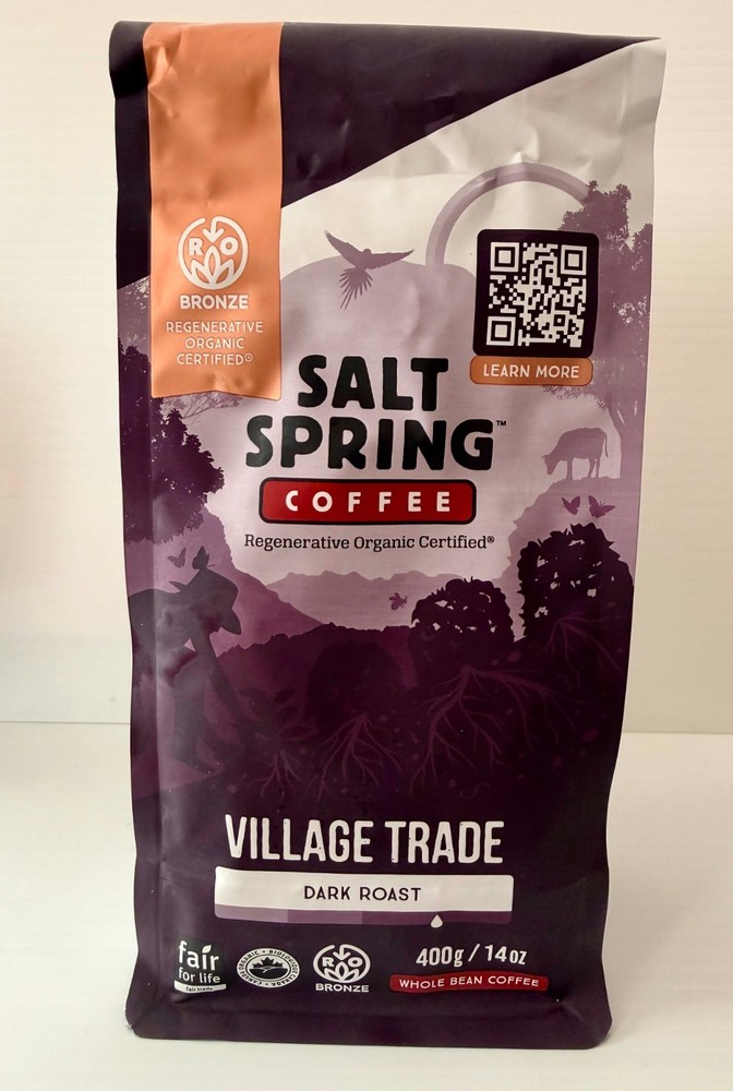 Salt Spring – Village Trade – Regenerative Organic Certified – Dark Roast