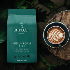 Coffee Organic Coffee Beans Medium Roast – Low Acid Single Origin Non-Gmo Org…