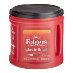 Folgers Classic Roast Ground Coffee Can 25.9 oz. WS-110FGCN0407