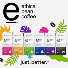 Lush Medium Dark Roast Fairtrade Organic Whole Bean Coffee, 12 oz Bag