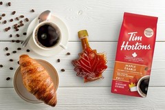 Tim Hortons Maple, Fine Grind Coffee, Medium Roast, 300g Bag – FROM CANADA