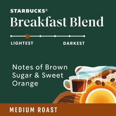 Starbucks K-Cup Coffee Pods, Medium Roast Hot or Iced 22 Count (Pack of 1)