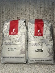 Julius Meinl Crema Espresso Classico: Medium Roasted Coffee Beans 1kg 2 pack!