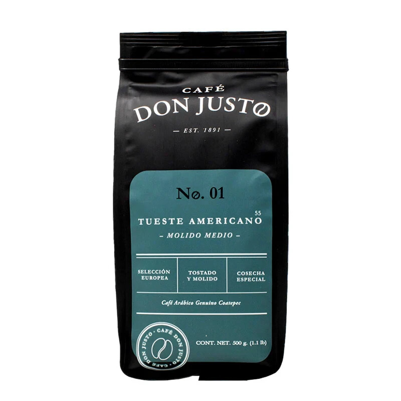 1 Kg Don Justo tueste Americano Veracruz Mexico Coffee