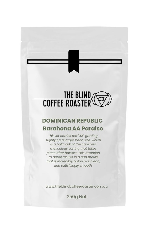 The Blind Coffee Roaster DOMINICAN REPUBLIC Barahona AA Roasted Coffee Bean 250g