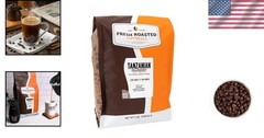 Tanzanian Peaberry Coffee Whole Bean 5lb Light Roast Kosher Sweet Notes Lemon…