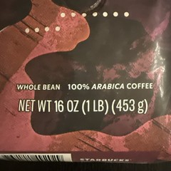 New Starbucks Coffee ESPRESSO ROAST Whole Bean – 4 Bags – DEC 26 / JAN 27