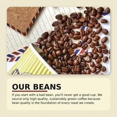 5 Pound Whole Bean Coffee, Medium Roast, Julien’s Breakfast Blend, Rainforest…