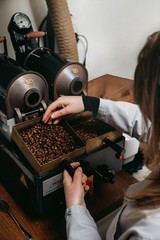 Decaf Italian Coffee Beans Medium Roast Whole Espresso Smooth Rich 1.1 lb