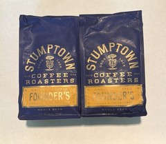 Stumptown Coffee Roasters Founder’s Blend, 2-Bags Organic Whole Beans..Exp 02/27