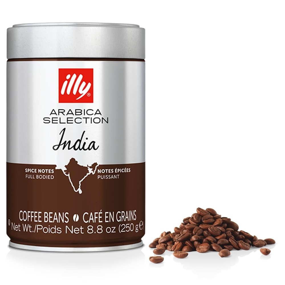 illy Whole Bean Coffee – Perfectly Roasted 8.8 Ounce (Pack of 1), India