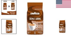 Sourced Global Crema E Aroma Coffee – 2.2 lb Whole Beans with Earthy Flavors