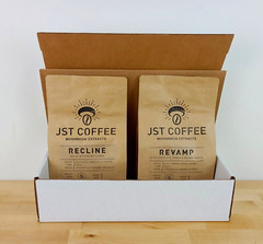 RECLINE: Ethiopia Guji Gorebeti SWP Decaf whole bean coffee with Reishi & Kava