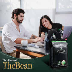 The Bean Organic Coffee Company Le Bean, Dark French Roast, Ground Coffee, 5-Pou