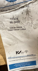 Swiss Water Process Green Decaf Coffee Beans Volcan Blend Raw Unroasted 10 lb