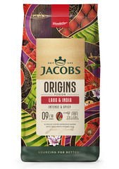JACOBS ORIGINS Laos & India Coffee Beans Intense & Spicy 1 kg 35oz