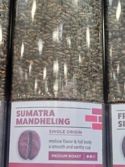 SUMATRA MANDHELING Whole Coffee Beans