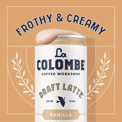 La Colombe Coffee Draft Latte Variety Pack, 9 Fluid Ounce (Pack of 12)