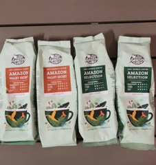x 2 packs Cafe Amazon Roasted Coffee Bean Real Roasted Coffee 250g./pack