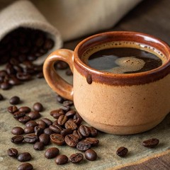 Coffee, Kick Ass, Dark Roast, Whole Bean, Certified Organic, Fairtrade, Koshe…
