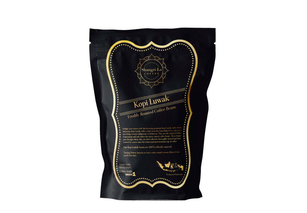 Kopi Luwak Roasted Coffee Beans – Wild Ethical Shangri-La Coffee – Indonesian