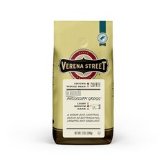 12 Ounce Flavored Ground Coffee, Mississippi Grogg, Medium Roast, Rainforest …