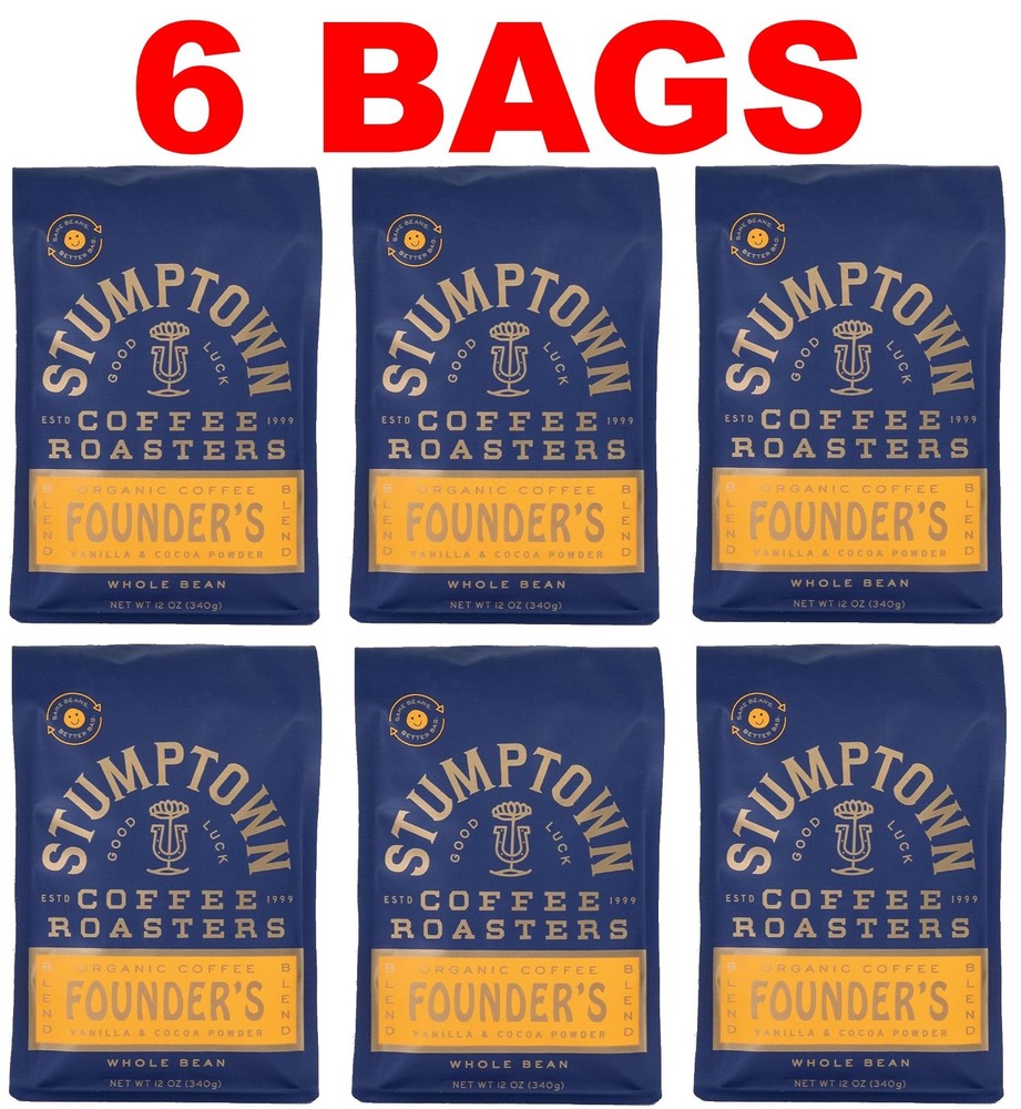 Stumptown Coffee Roasters Founder’s Blend Whole Bean Coffee, 12 oz, 03/2027