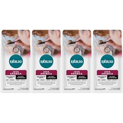 EXCELSO Indonesia Coffee Java Arabica 200g Pack of 4 Whole Beans or Ground