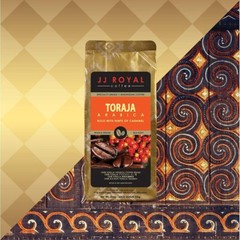 JJ Royal Coffee Indonesia Coffee Toraja Arabica 200g Pack of 2