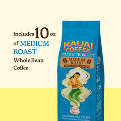 Whole Bean Coffee – Smooth, Non-Bitter Pure Arabica – Light Floral Notes & Brigh