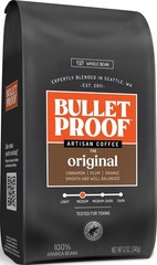 Whole Bean Medium Roast 12 Ounce Clean Coffee Bulletproof Original Medium