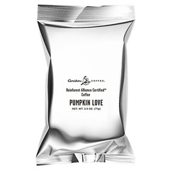 Caribou Coffee 2.5 oz. Pumpkin Love Flavored Coffee Packet – 18/Pieces