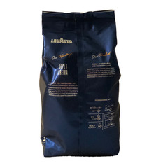 Lavazza Super Crema Whole Bean Coffee, Medium Espresso Roast, 2.2 lbs
