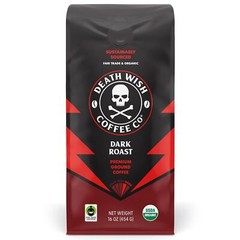 Death Wish Coffee Ffee Ground 16 oz